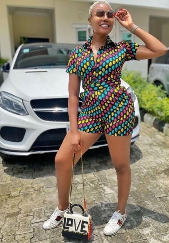 Simple Ankara Knickers And Shirt Tops for Ladies 2023