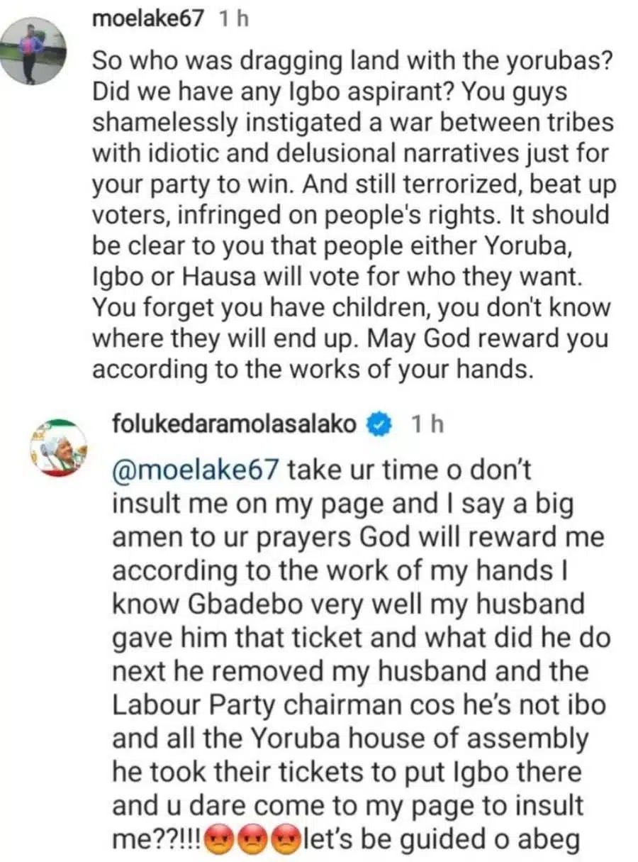Gbadebo removed my husband from the party after handed governorship Ticket- Actress Foluke Alleges