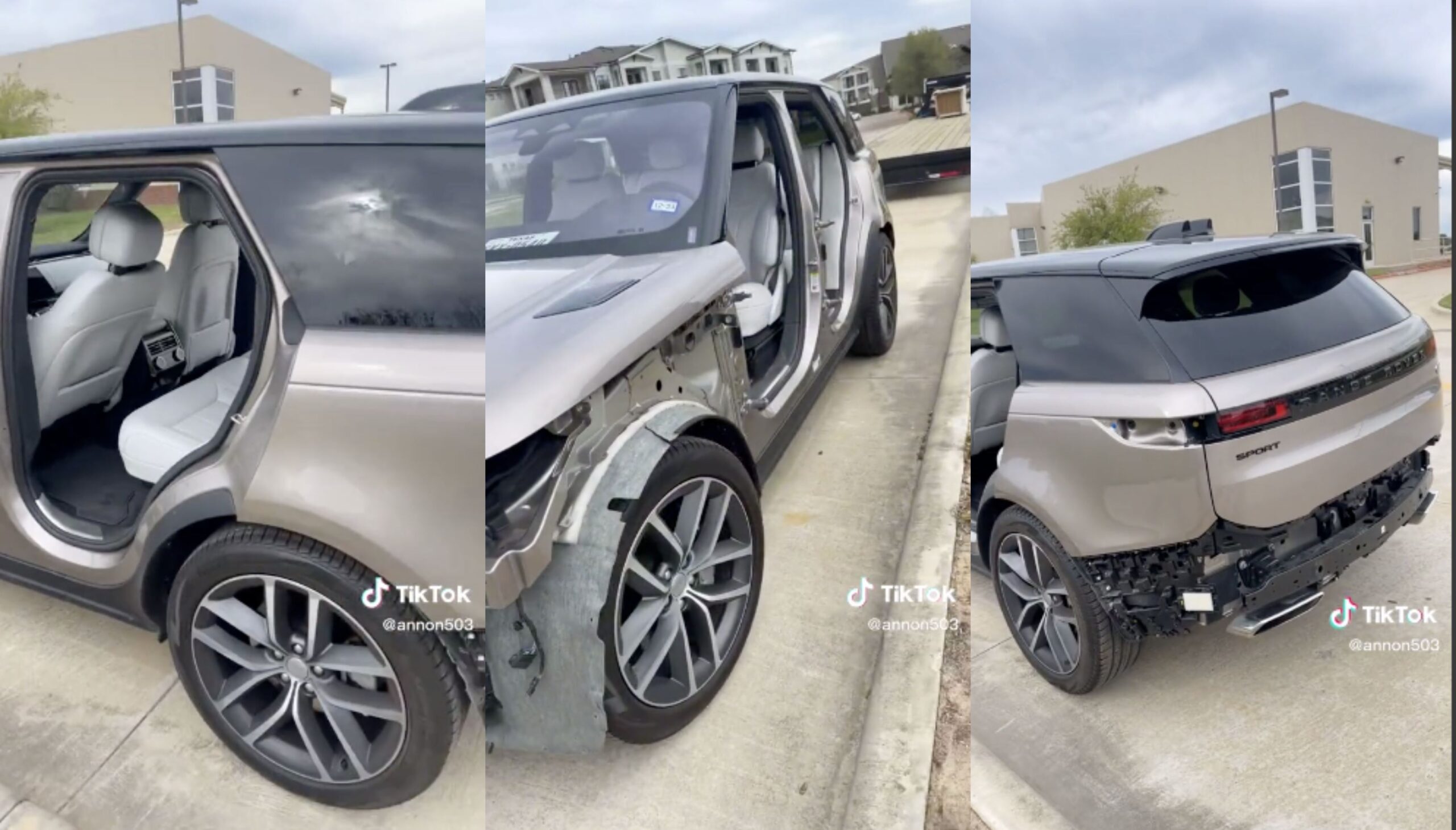 Man cries out as he range rover parts gets missing (Video)