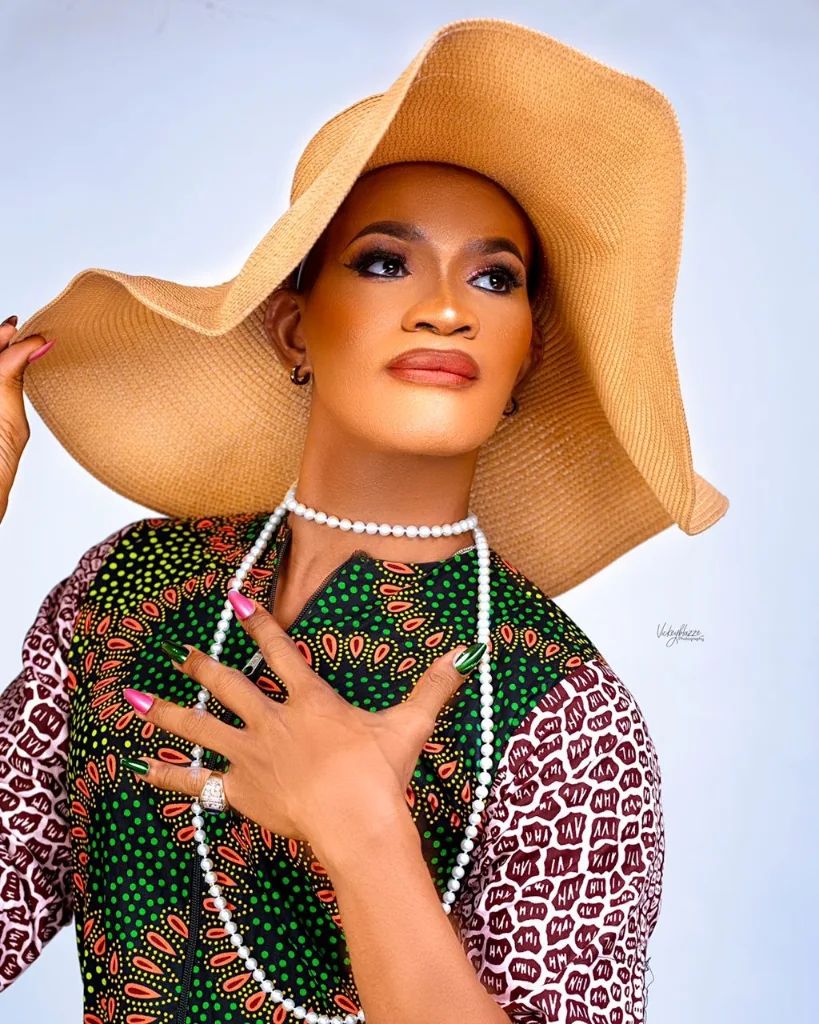 I'm a woman- Uche maduagwu reveals his Gender in new photos