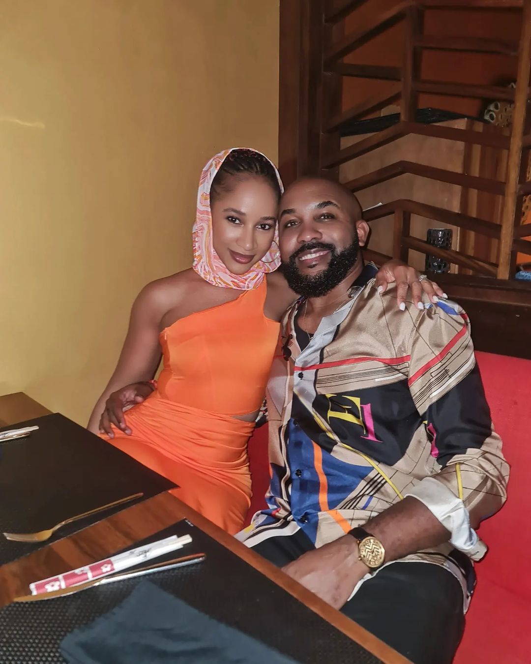 Go back to your husband - Nigerians slams Sarah Martins over her comment on Adesua and Banky W cheating scandal 