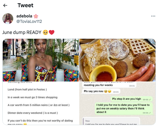 For you to date me, You will put me on Weekly Salary- Lady tells admirers