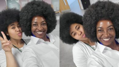 Actress Kate Henshaw Unveils her daughter's face for the first time on social media