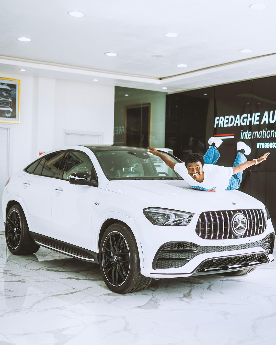 Comedian Nasty Blaq acquires a new car for himself (Photos)