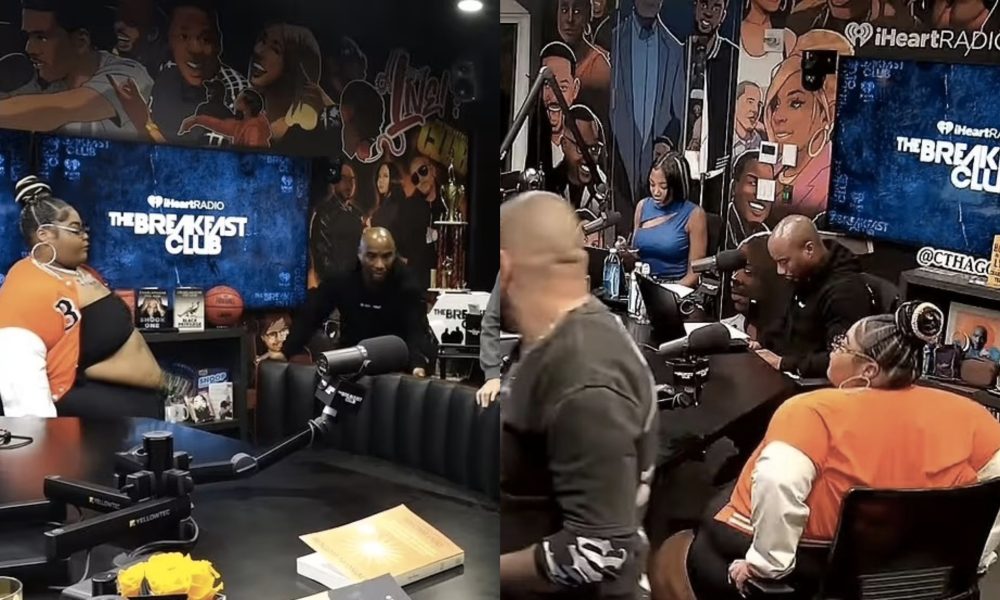 Breakfast Club Interview With Rappers Rapper Dank Demoss Goes Viral Again After Struggling To Fit In A Chair ...