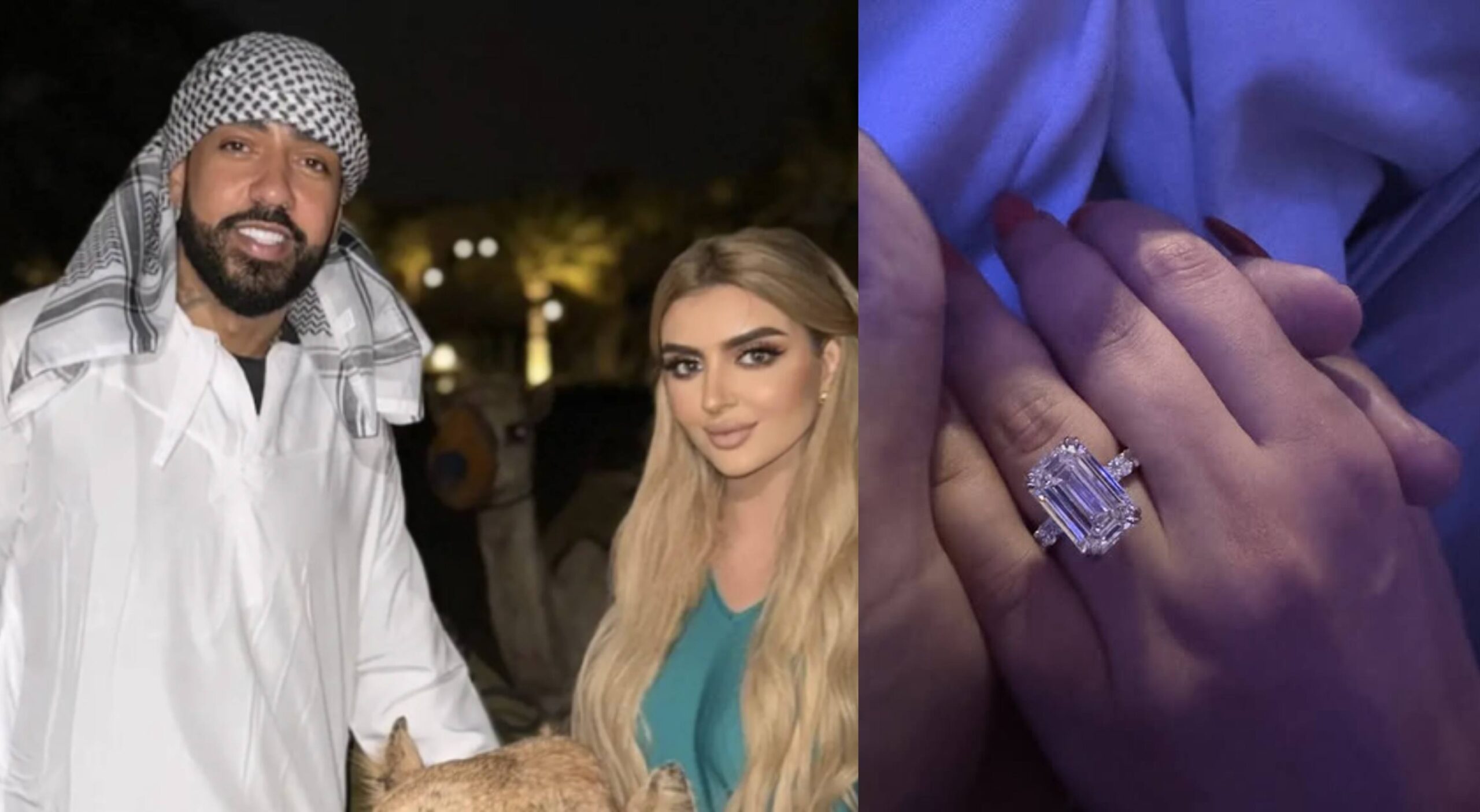 Dubai Princess Sheikha Mahra Flaunts Engagement Ring Days After French Montana Proposed To Her