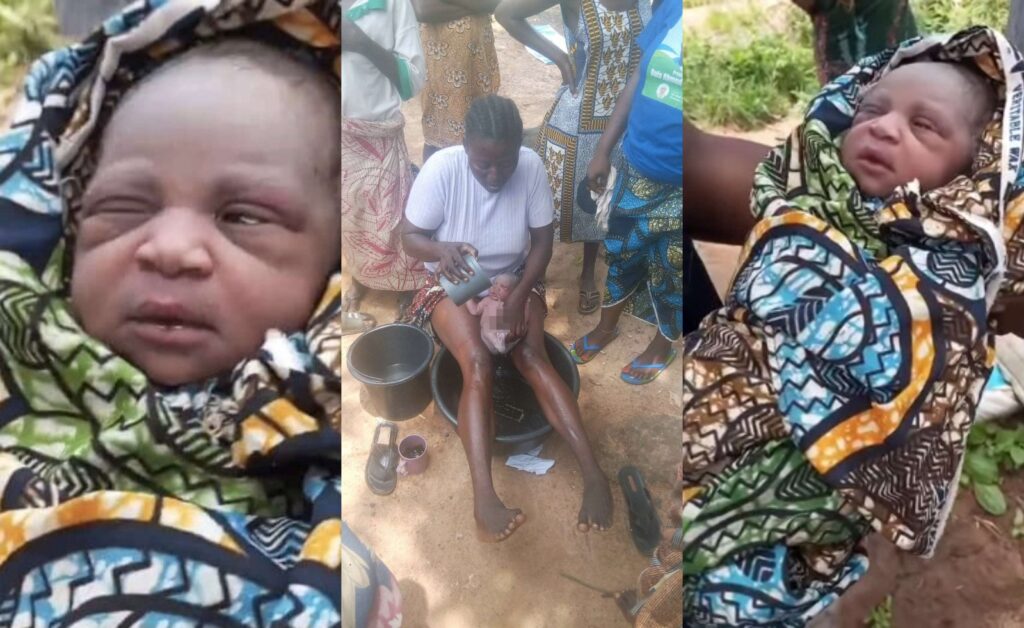 Newborn Baby Rescued After Being Abandoned In A Bush – Elizabethblog