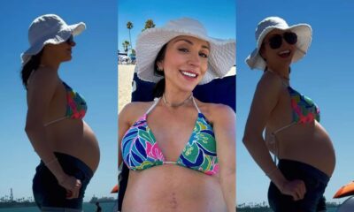Bianca Wallace Shows Off Baby Bump While on Vacation with Her Husband