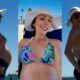 Bianca Wallace Shows Off Baby Bump While on Vacation with Her Husband