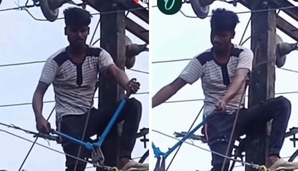 Indian Man Climbs Pole, Cuts Power to Entire Village After Girlfriend Ignored His Calls