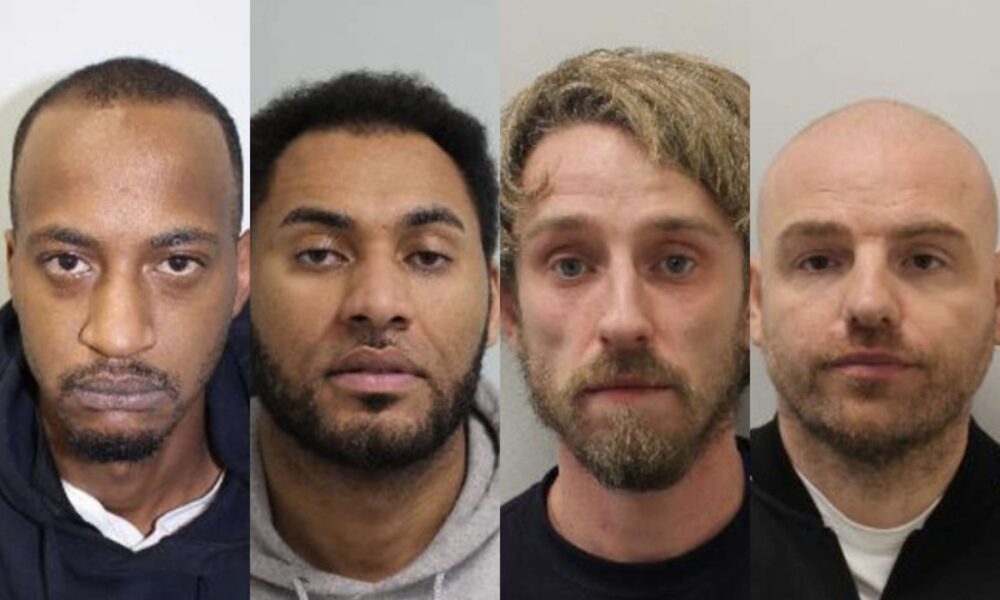 Four Men Jailed For Over 21 Years After Raiding Stores And Hiding ...