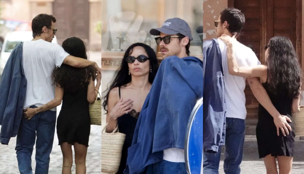 Harry Styles and Zoë Kravitz Spotted Getting Cozy While Strolling Through the Streets of Italy
