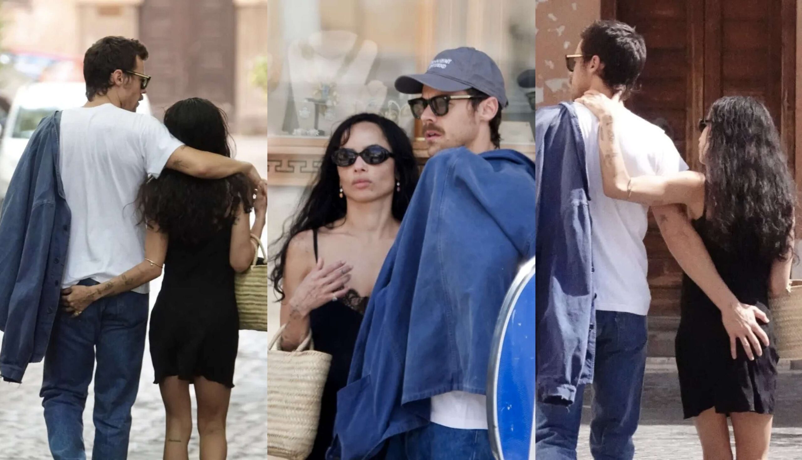 Harry Styles and Zoë Kravitz Spotted Getting Cozy While Strolling Through the Streets of Italy