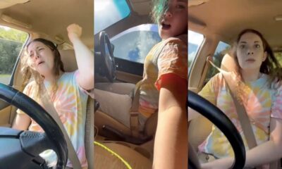 Viral Video: Woman Crashes Into Tree While Singing “Hit Me Baby One More Time”