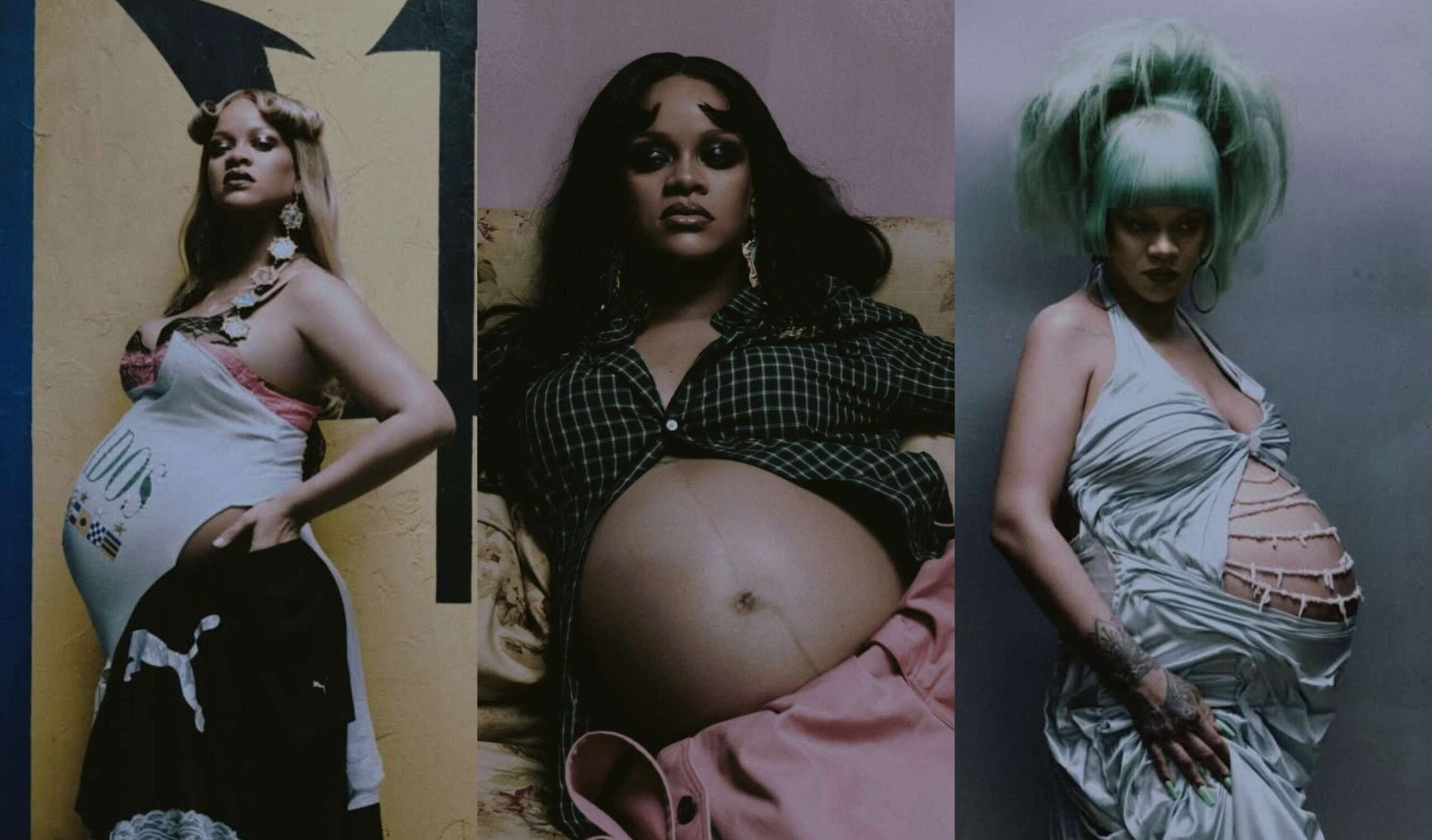 Rihanna Shows Off Pregnancy While modeling for Puma