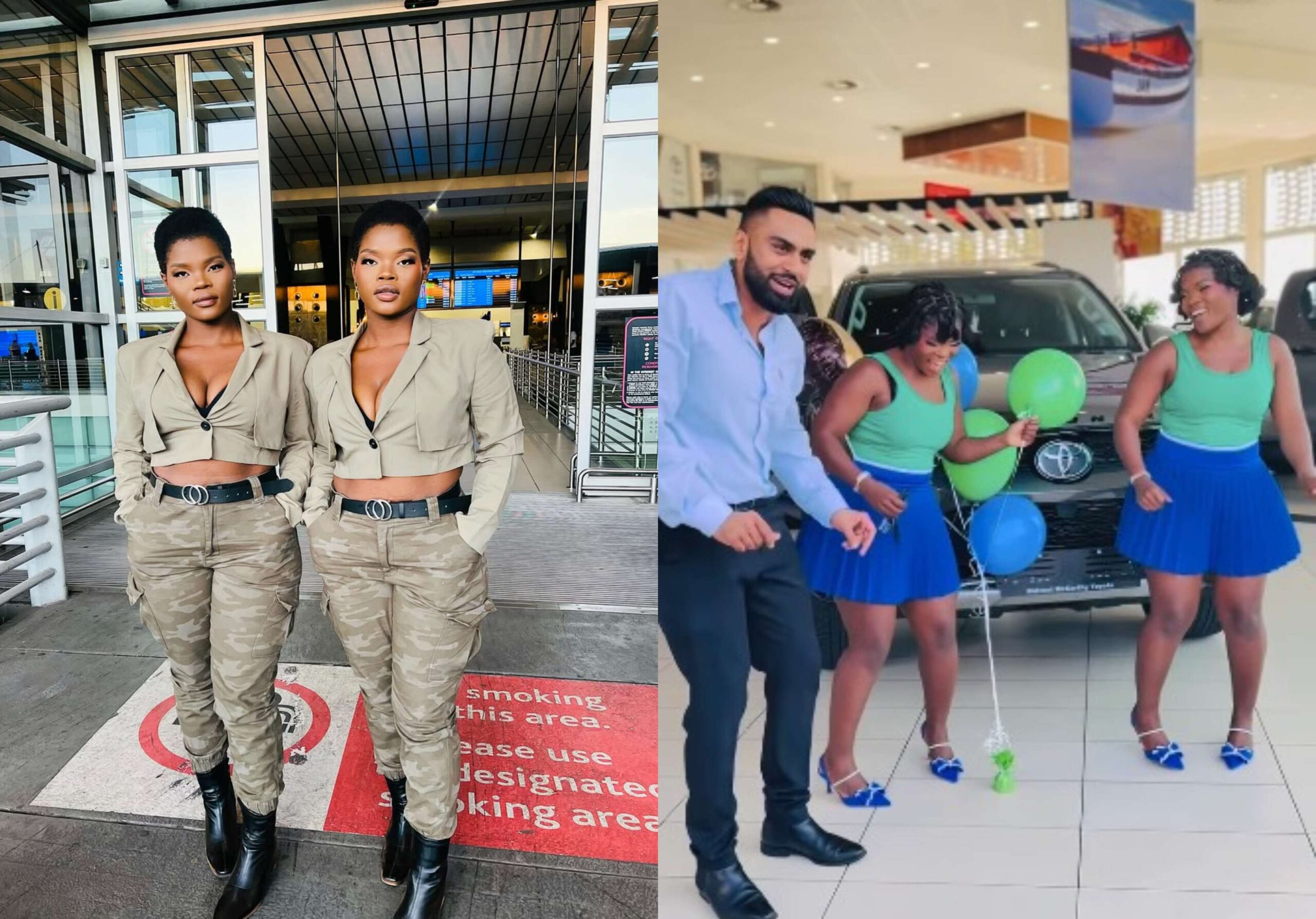 Influencers Qwabe Twins Celebrate as They Purchase 2025 Toyota Fortuner