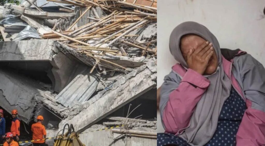 Dozens Rescued, 3 Dead, 38 Still Trapped as School Building Collapse In Indonesia