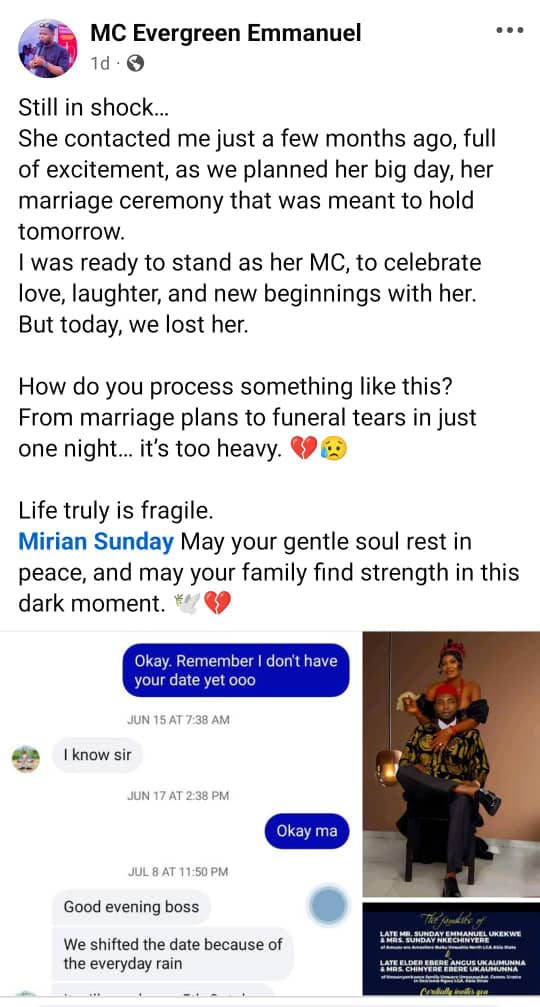 Bride-to-Be Dies Two Days Before Her Wedding 2 Elizabethblog 27dbb1ed 00b3 4ca5 93d8 0f0b35dfa59a