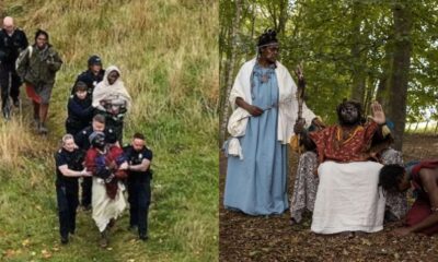 African “Kingdom of Kubala” Evicted from Scottish Woodland After Immigration Raid