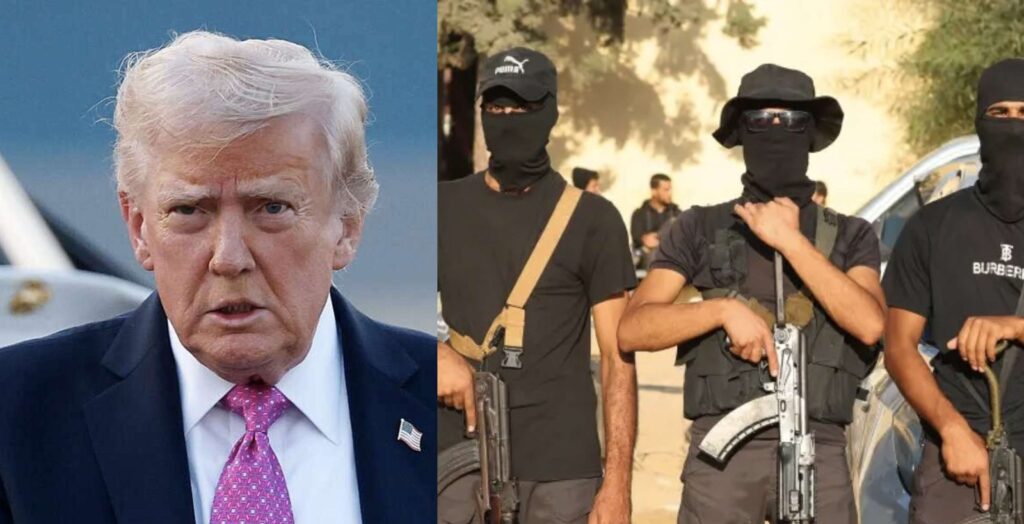 Hamas will disarm or we will disarm them- Trump