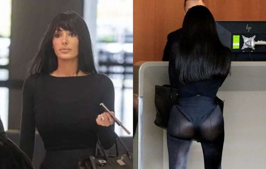 Bianca Censori Turns Heads in Bold Outfit at Melbourne Airport
