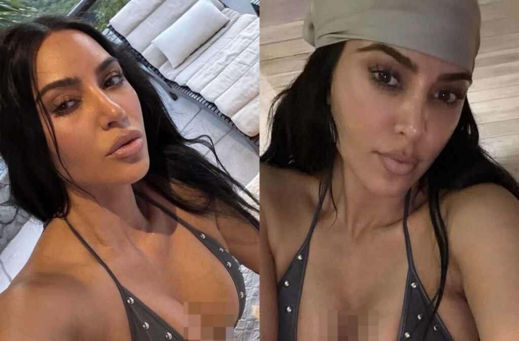 Kim Kardashian Shares Bikini Photos Just Hours After Failing Her Call To Bar Exam