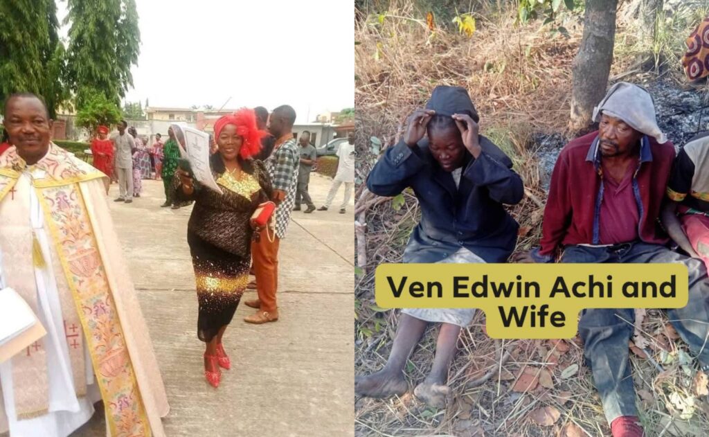 Bandits Demand N600M Ransom for Anglican Cleric and Wife Release, Shares photos