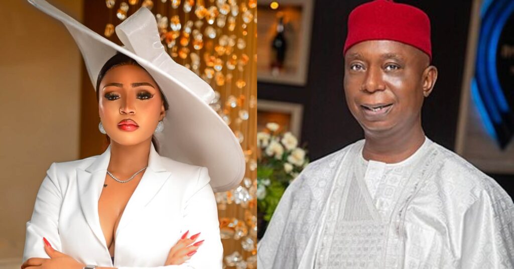 If you don’t leave me alone, I’ll expose all your secrets, I’m only respecting you because of my kids — Regina Daniels Warns Ned Nwoko