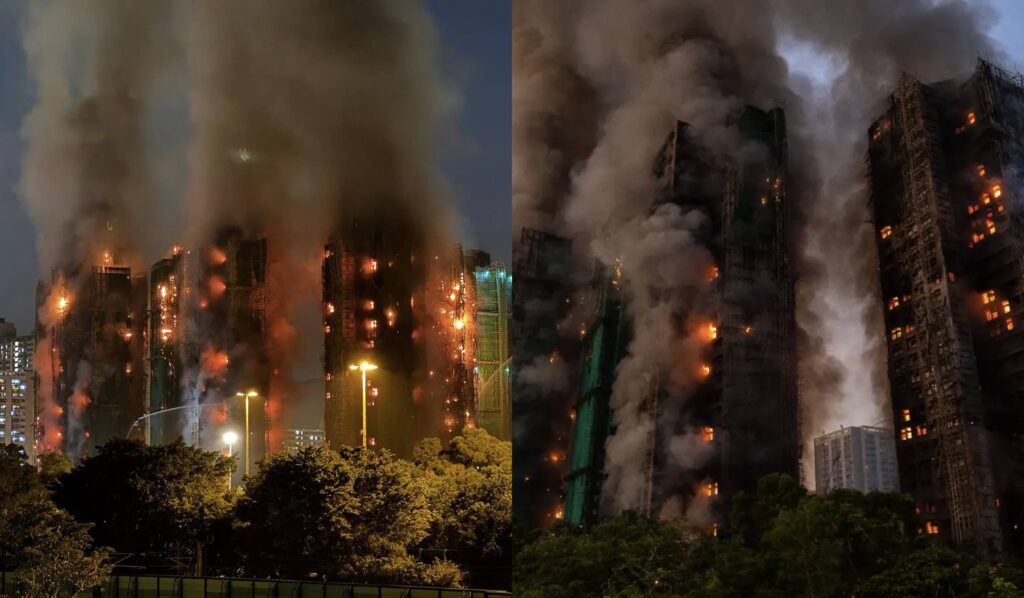 36 Dead, 279 Missing in Hong Kong Building Fire