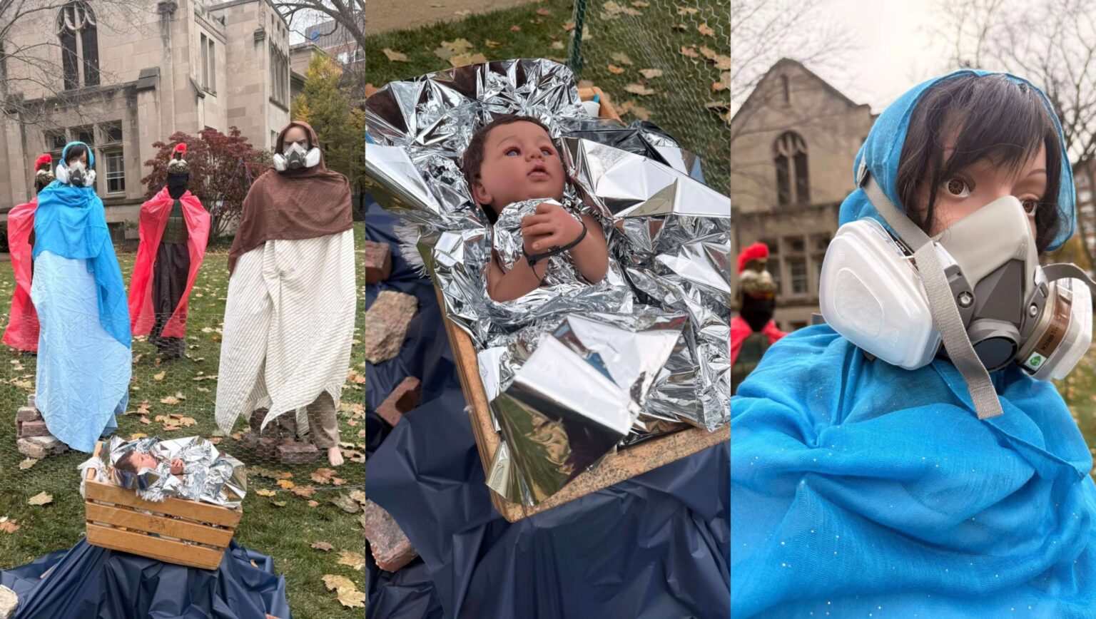 Church Goes Viral After Displaying Baby Jesus Zip-Tied And Guarded By ...