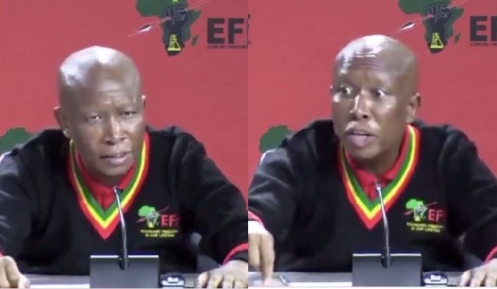 If the US doesn’t give me a visa, I’ll go to Nigeria and eat jollof — SA party leader Julius Malema Brags