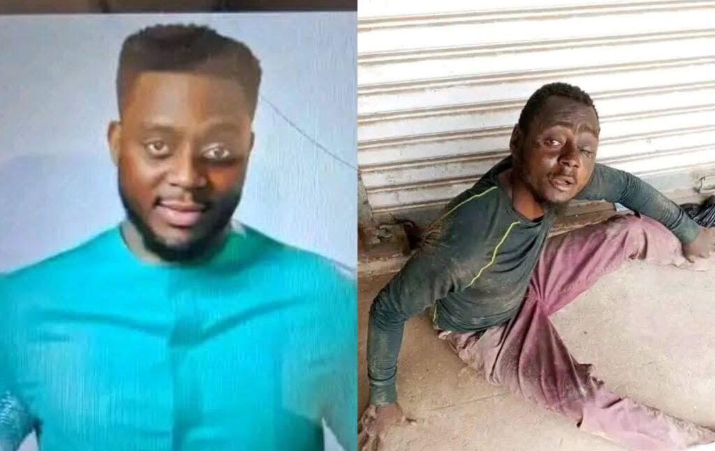 Stranded Nigerian Man Found Sleeping on the Streets In Ghana