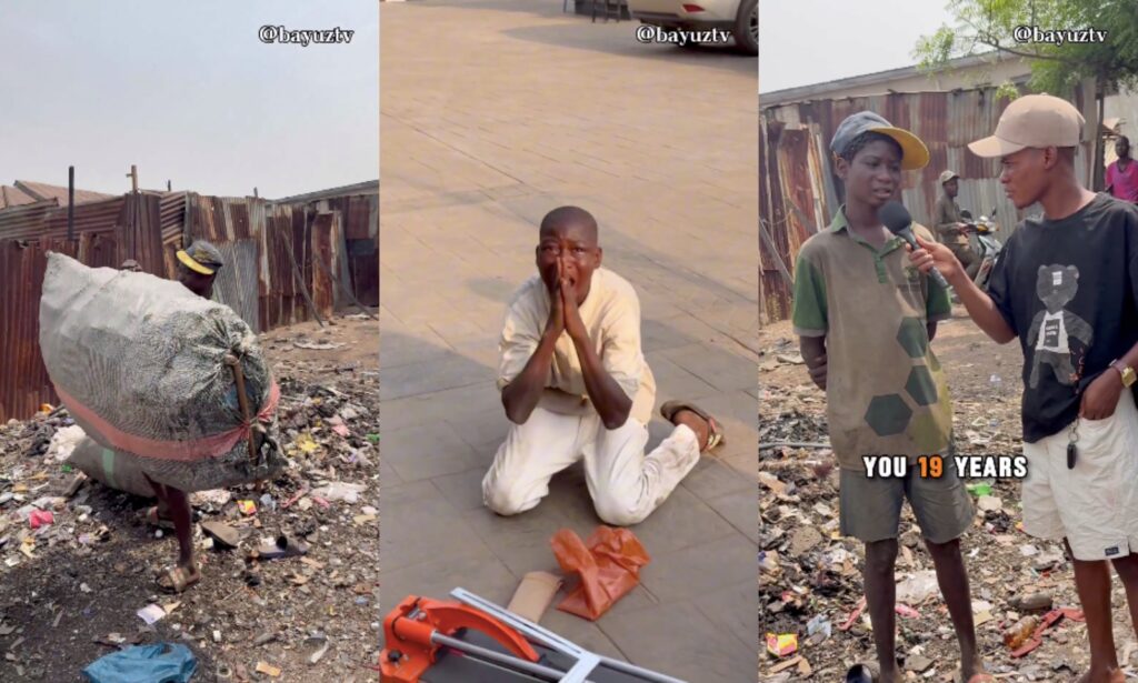 19-Year-Old Waste Picker Goes Viral After Receiving ₦1M Cash, ₦7.05M Donations and Scholarship
