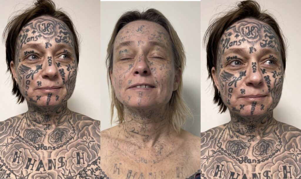 Woman shares ordeal after ex tattoos his name all over her body during abusiv£ relationship