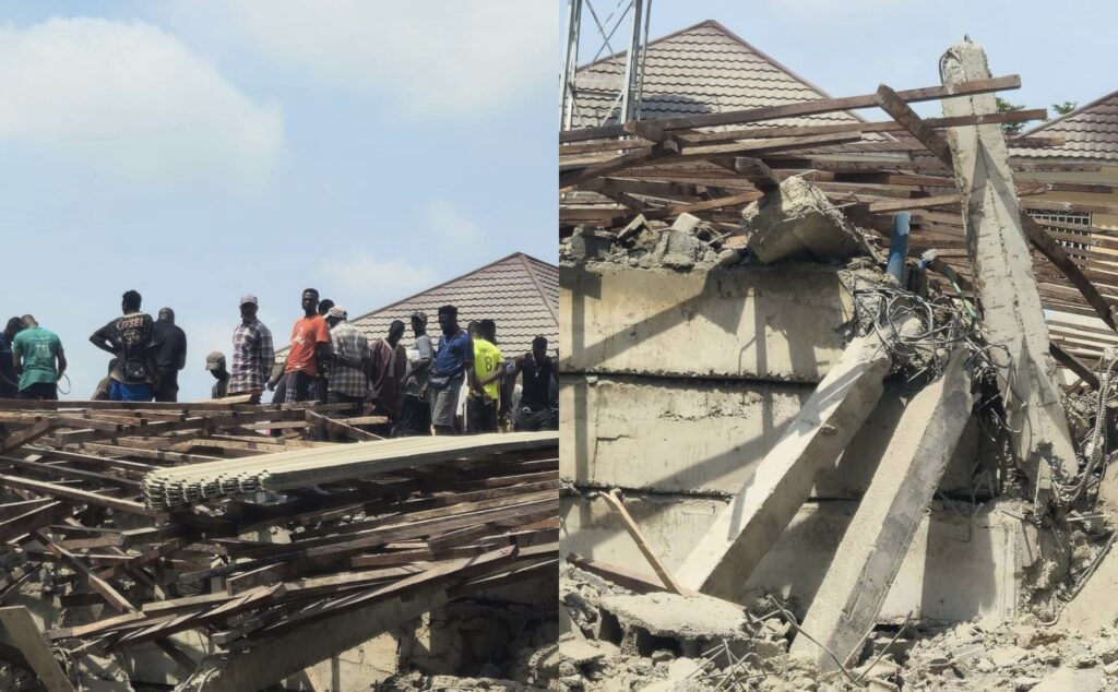 Five Dead as Three-Storey Building Collapses in Abuja