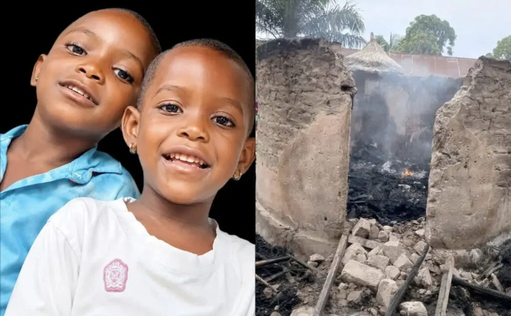 Two Children Burnt to Death After Being Set Ablaze by Father’s Girlfriend to Be Buried