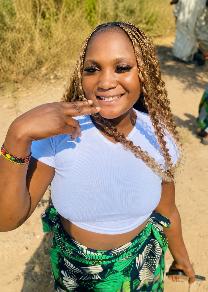 Woman involved in the Zambia incident