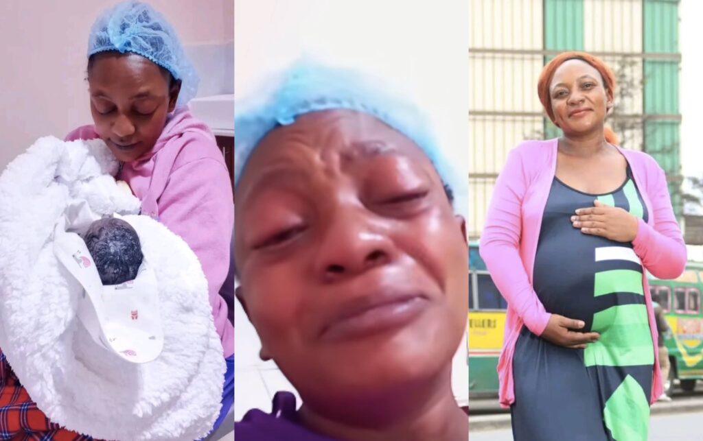 Till We Meet Again – Mum Breaks Down in Tears After Losing Her Baby Immediately After Childbirth